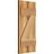 Ekena Millwork Spaced Board-n-Batten Shutters w/Z-Bar, Rough Sawn Western Red Cedar, 11 1/4W x 24H, PR RBS06Z11X024RWR - alternate 5